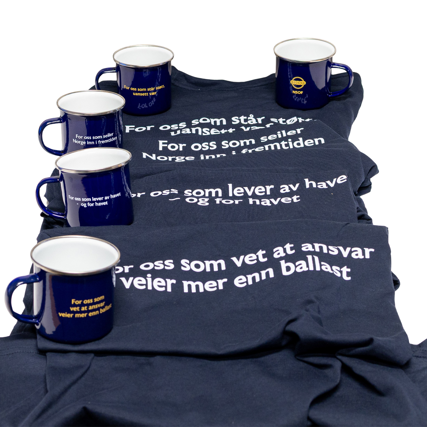 Krus tshirts og krus